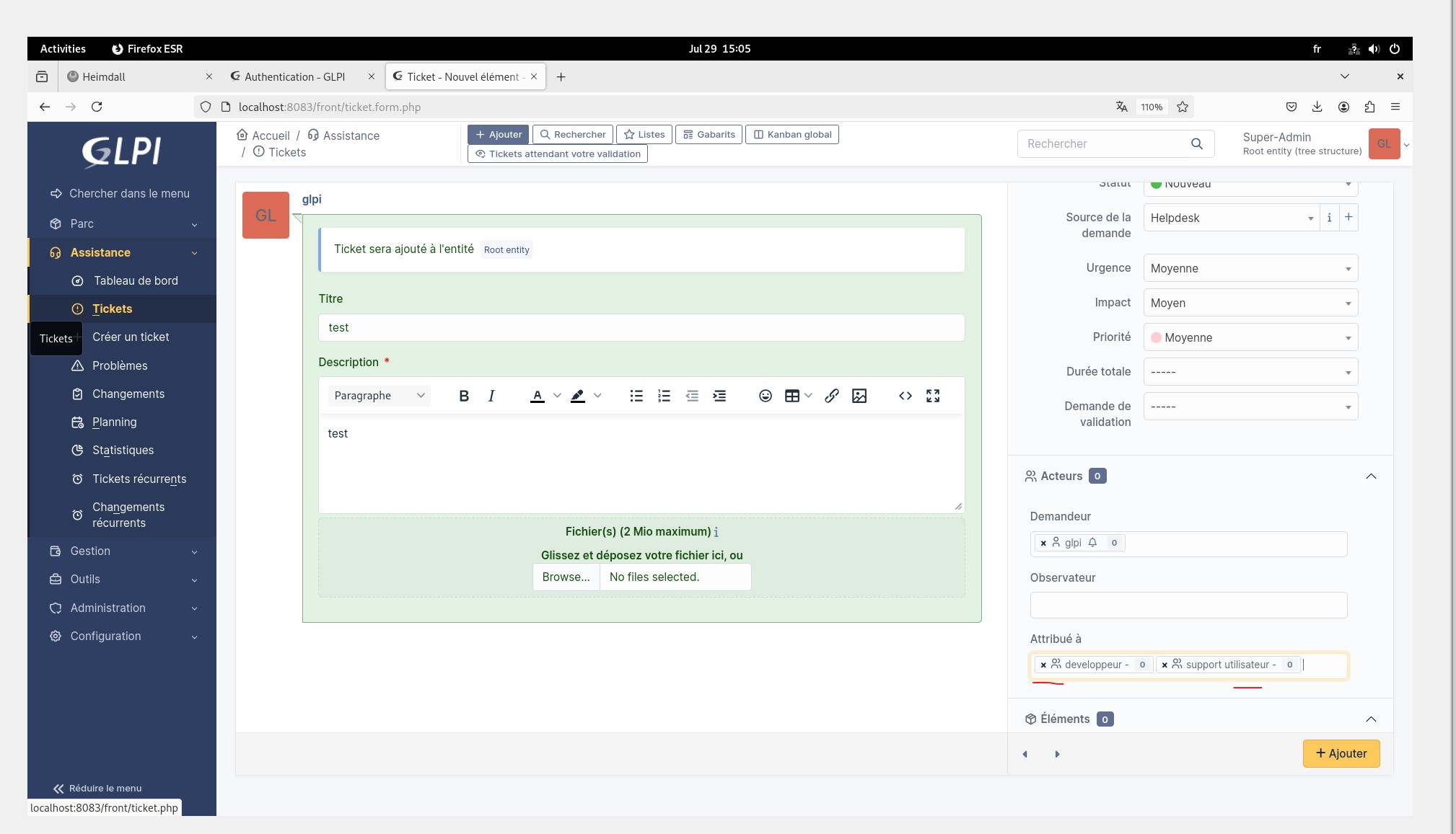GLPI – ITSM & Inventory | Steve Avisse